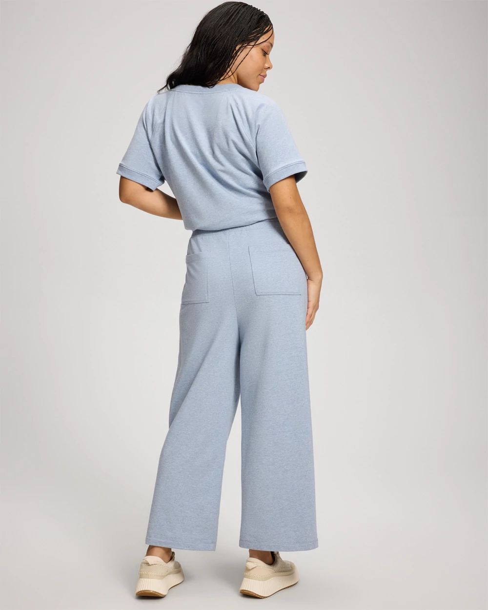 Essential Terry Crop Pants click to view larger image.