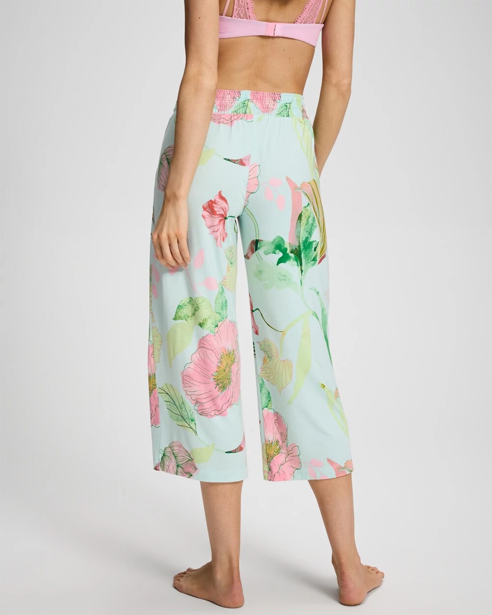 Cropped Pajama Pants