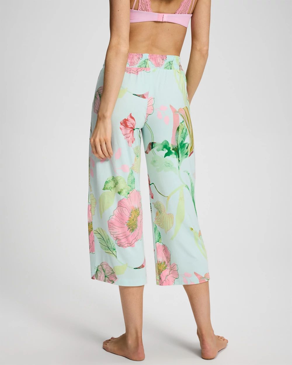 Cool Nights Cropped Pajama Pants