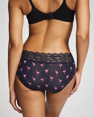 Hipster Panty with Enchanting Lace click to view larger image.