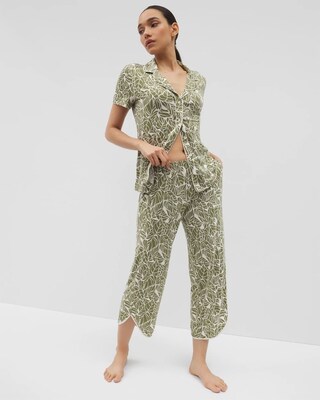 Crop Pajama Pant