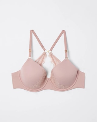 Perfect Coverage Convertible Bra with Lace back click to view larger image.