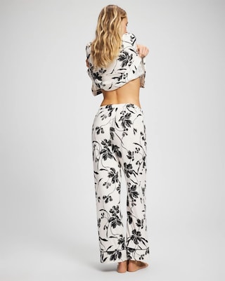 Printed Pajama Pants click to view larger image.