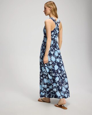 Isla Cross Back Maxi Bra Dress click to view larger image.