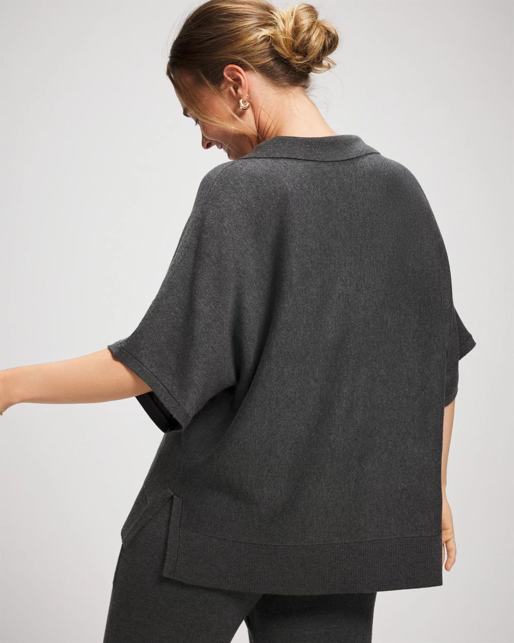 Premier Knit Collared Top