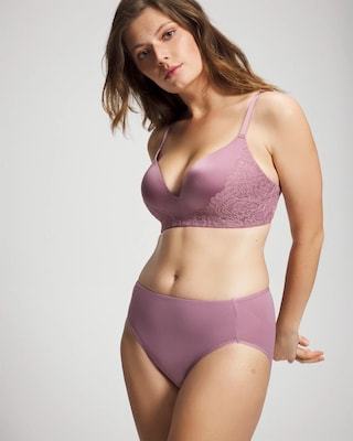 Wireless Lace Push-Up Bra click to view larger image.