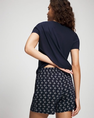 Long Pajama Shorts click to view larger image.