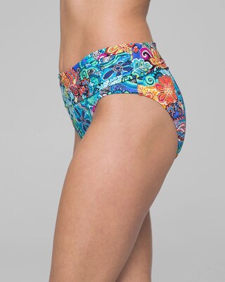 Beattie Let Loose Sarong Hipster Bikini Swim Bottom
