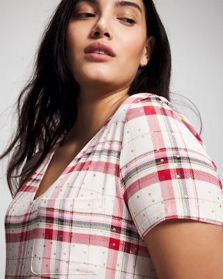 Short Sleeve Sleepshirt click to view larger image.