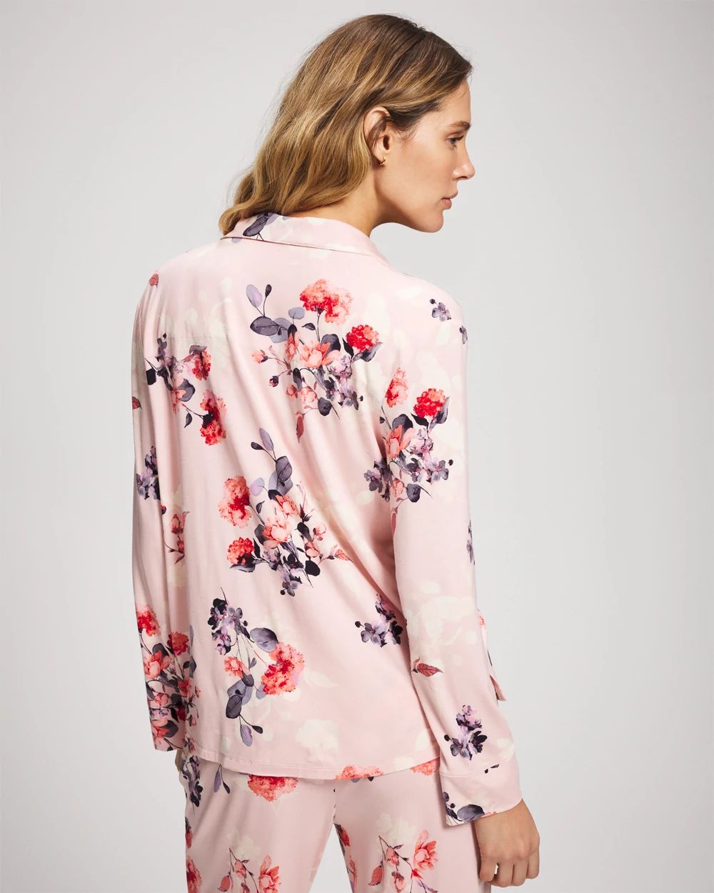 Cool Nights Long Sleeve Notch Collar