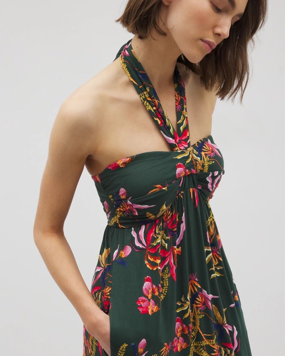 Soft Jersey Retreat Maxi Bra Dress