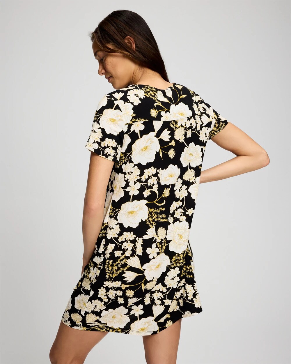 Short Sleeve Scoop Neck Sleepshirt