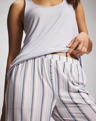 Tank + Crop Pants Pajama Set click to view larger image.