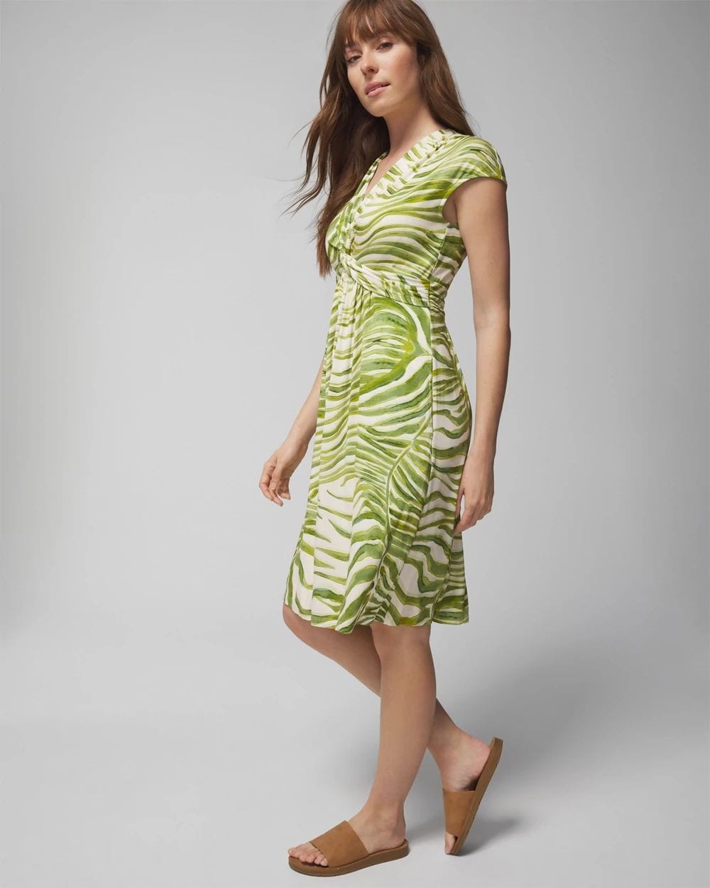 Soft Jersey Twist Short Bra Dress