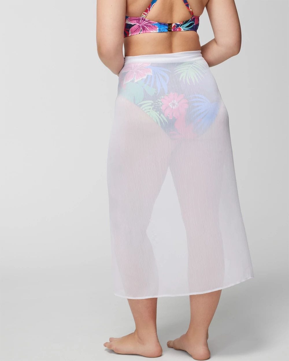 Gypset Chiffon Ruffle Pareo