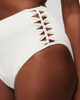 Bleu Rod Pulling Strings High-Waist Bottoms