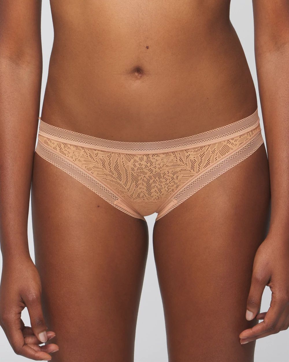 Soma Bikini Panty with Stretch Lace