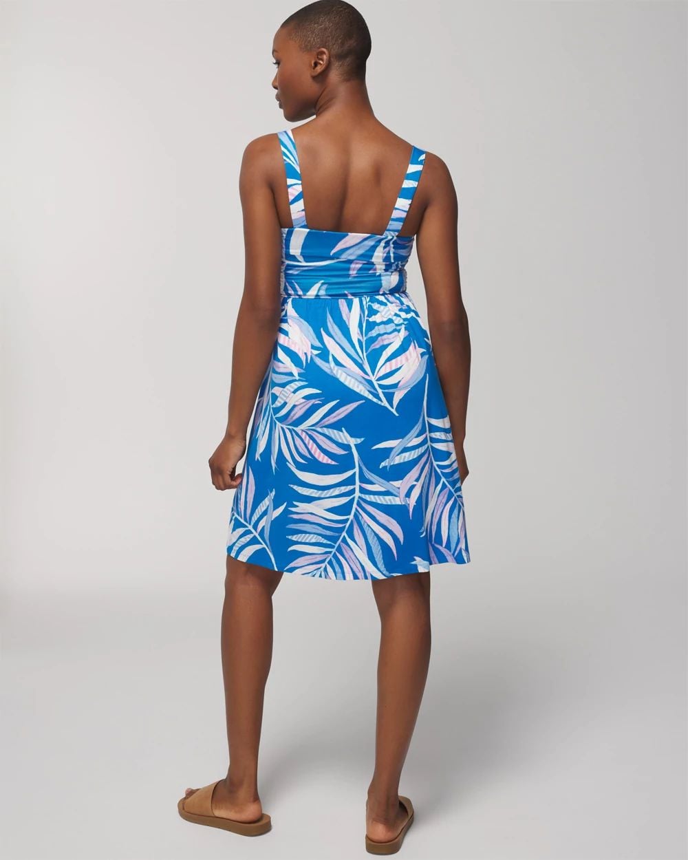 Soft Jersey Rouched Short Bra Dress