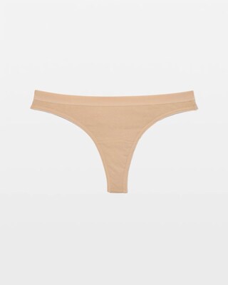 Cotton Thong Panty click to view larger image.