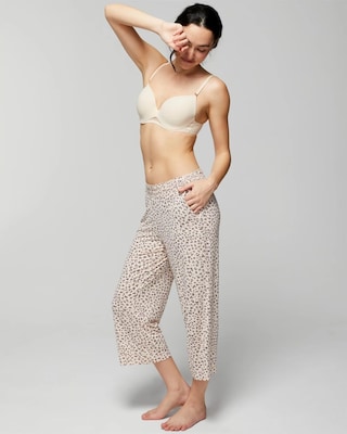 Cropped Pajama Pants