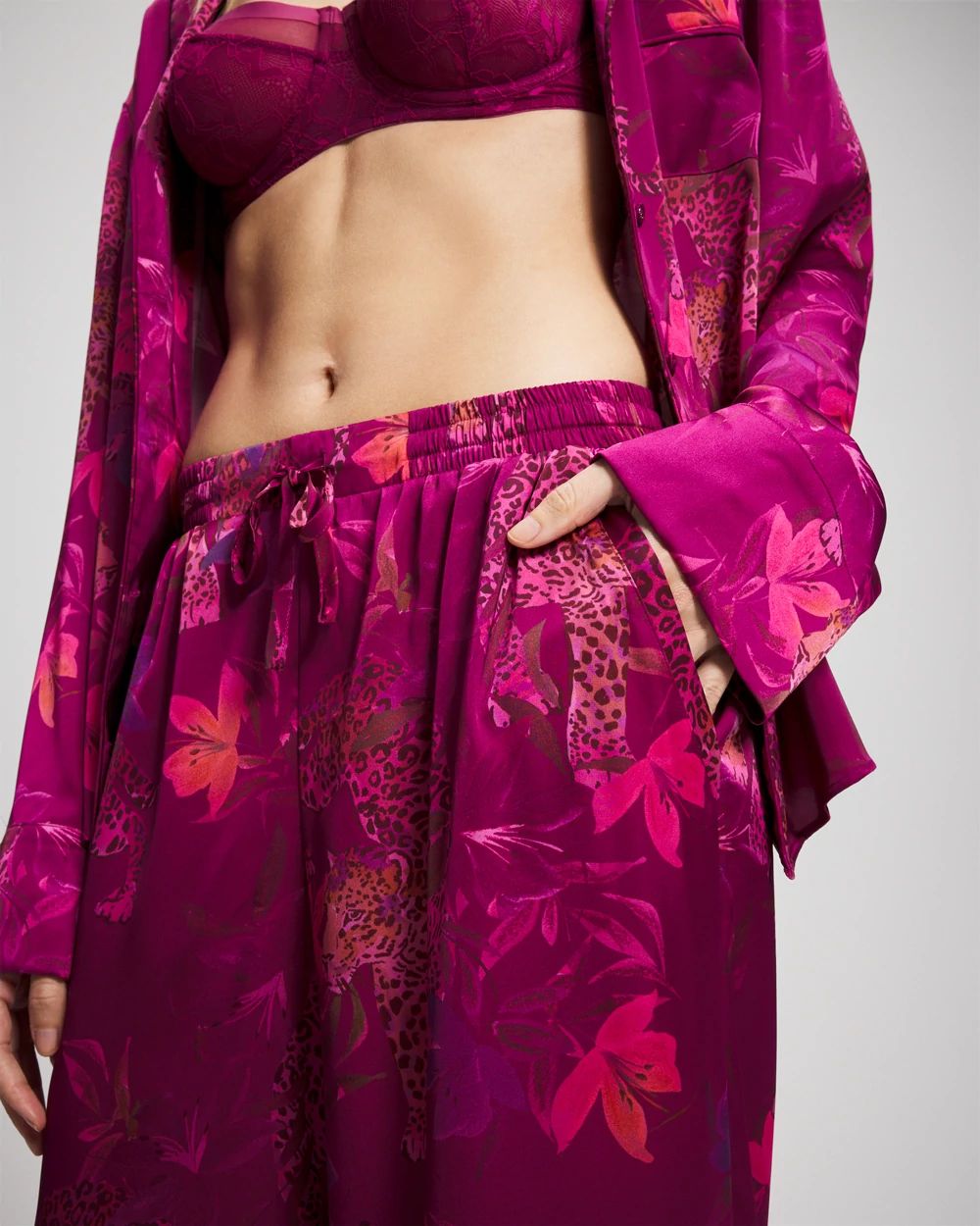 Satin Pajama Pants