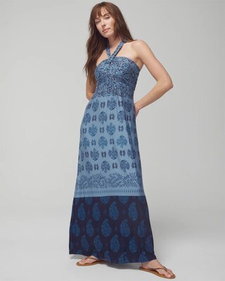 Halter Maxi Bra Dress