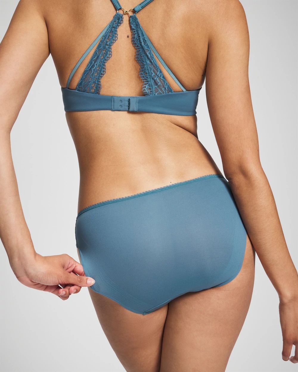 Bikini Panty with Lace click to view larger image.