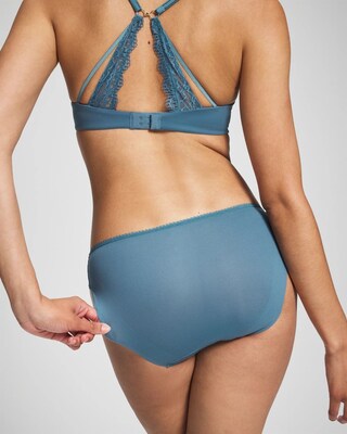 Bikini Panty with Lace click to view larger image.