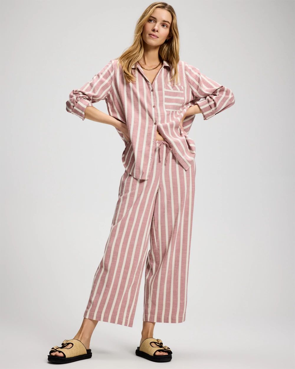 Beach Cotton Crop Pant