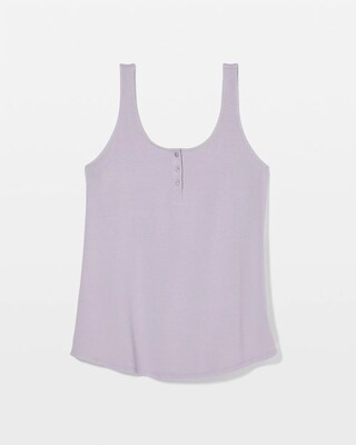 Henley Pajama Tank click to view larger image.