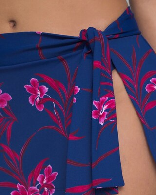Oasis Blossoms Skirted Hipster Bikini Swim Bottom