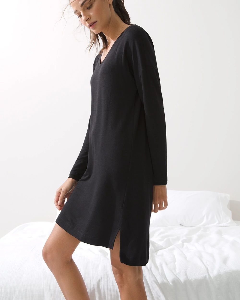 Sunday Long Sleeve Sleepshirt