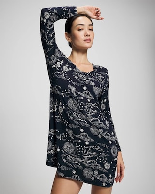Long-Sleeve Sleepshirt