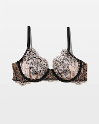 Tattoo Embroidered Perfect Coverage Bra click to view larger image.