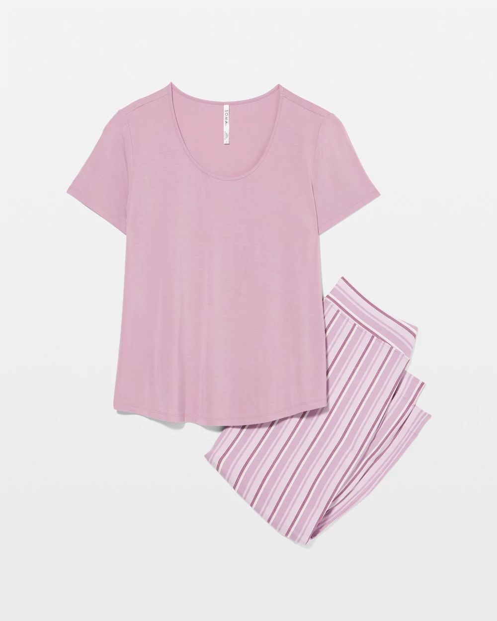 Cool Nights Short Sleeve + Pant Pajama Set