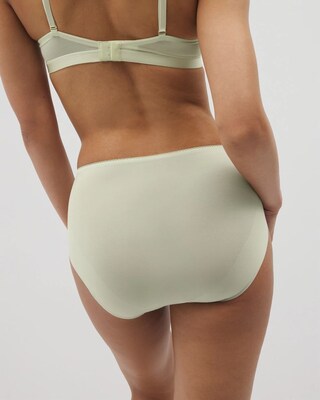 Modern Brief Panty with Lace click to view larger image.