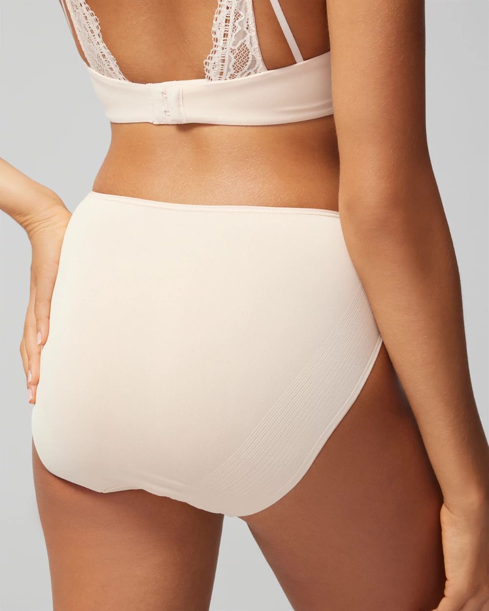 Vanishing Tummy High-Leg Brief Panty