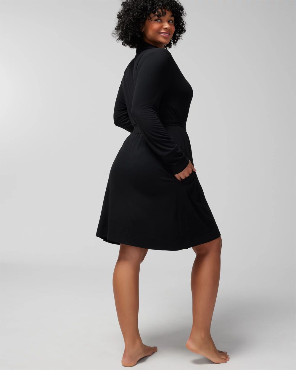 Cool Nights Short Robe