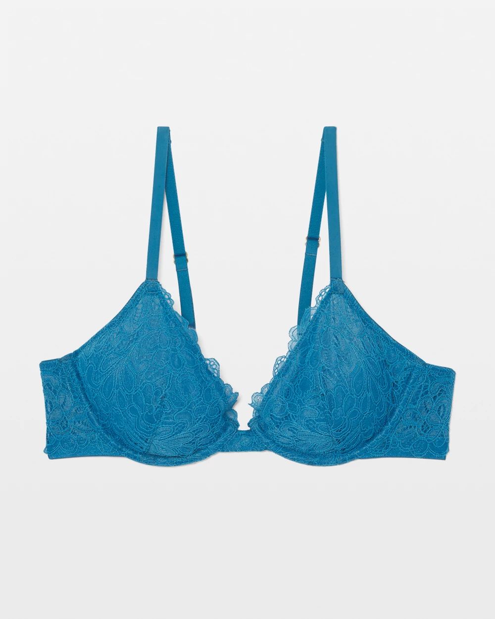 Soma Plunge Unlined Bra with Lace