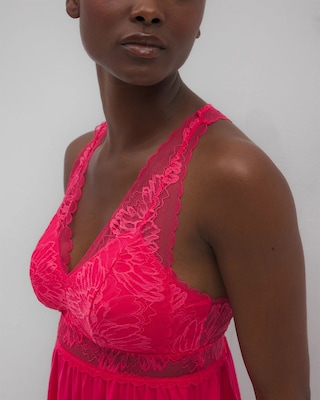 Soft Support Lace Pajama Cami click to view larger image.