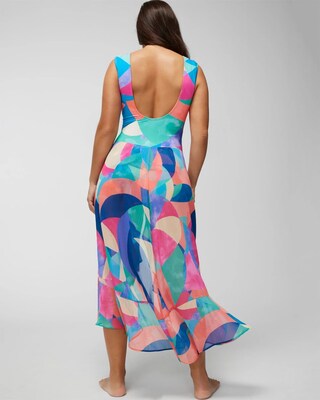 Full Circle Chiffon Ruffle Pareo