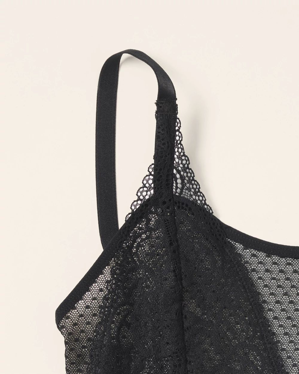 AnaOno Wireless Pocketed Cupless Lace Bralette