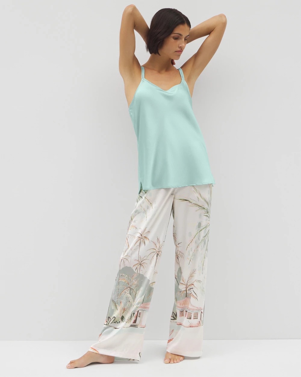Double Strap Pajama Cami
