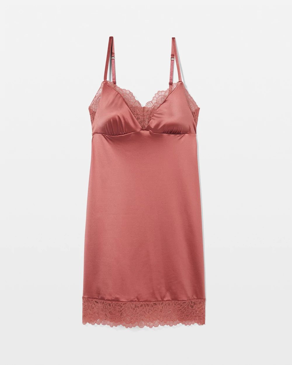 Stretch Luster Knit Chemise
