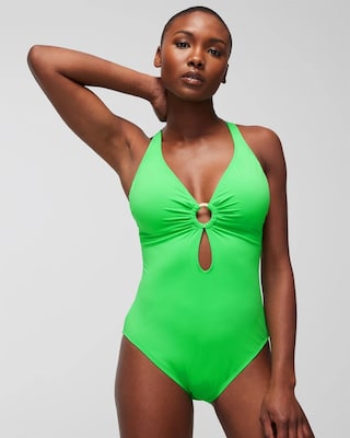 Ring Me Up Over-The-Shoulder One-Piece