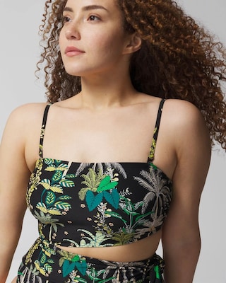 Bandeau Cutout One-Piece