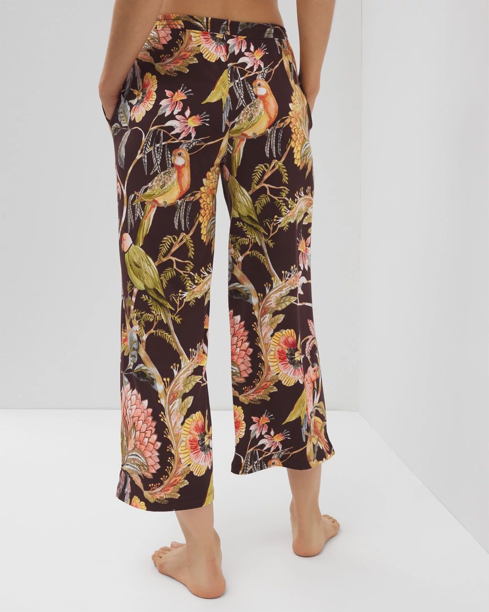 Cool Nights Cropped Pajama Pants