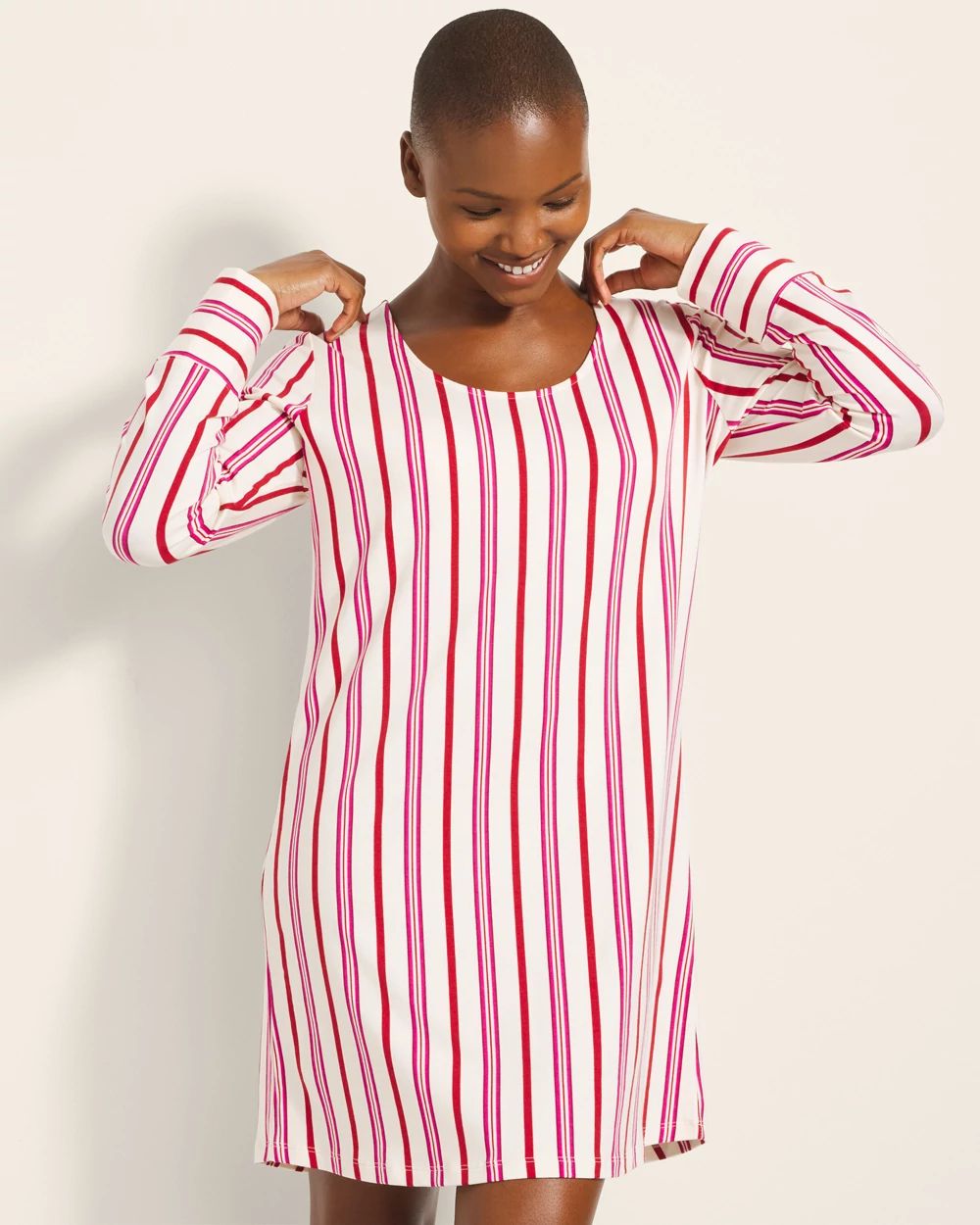Long-Sleeve Sleepshirt
