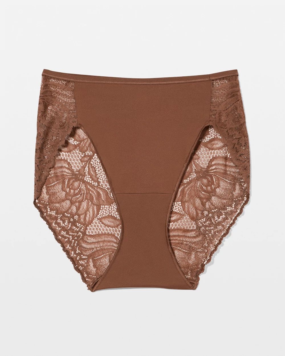 Vanishing Edge Lace Back High-Leg Panty