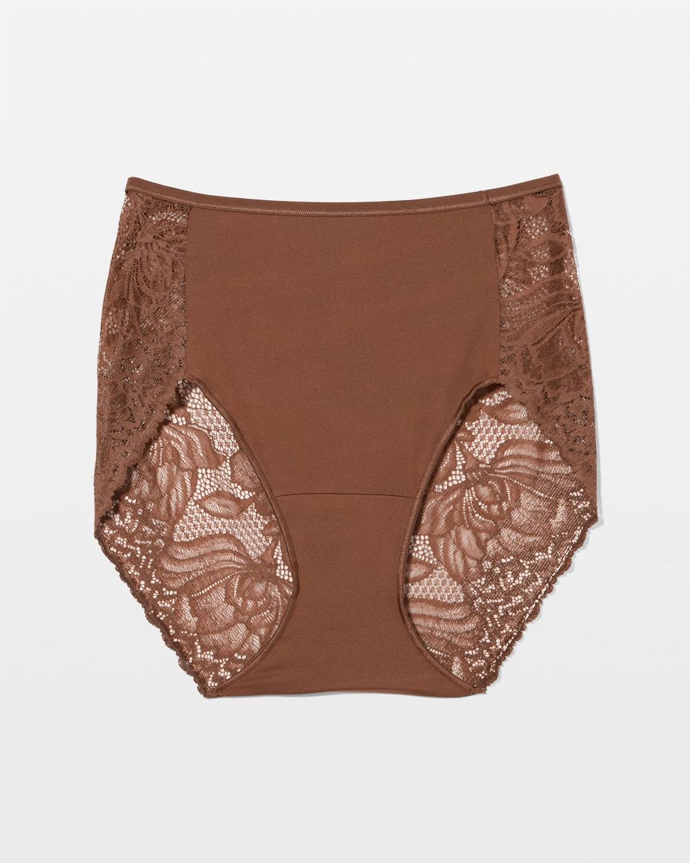 Lace Back Modern Brief Panty click to view larger image.